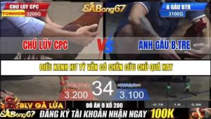 Trận 34 Bồ Gà Tonhon 27/8/2025