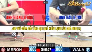 Trận 18 Bồ Gà C3 30/11/2025